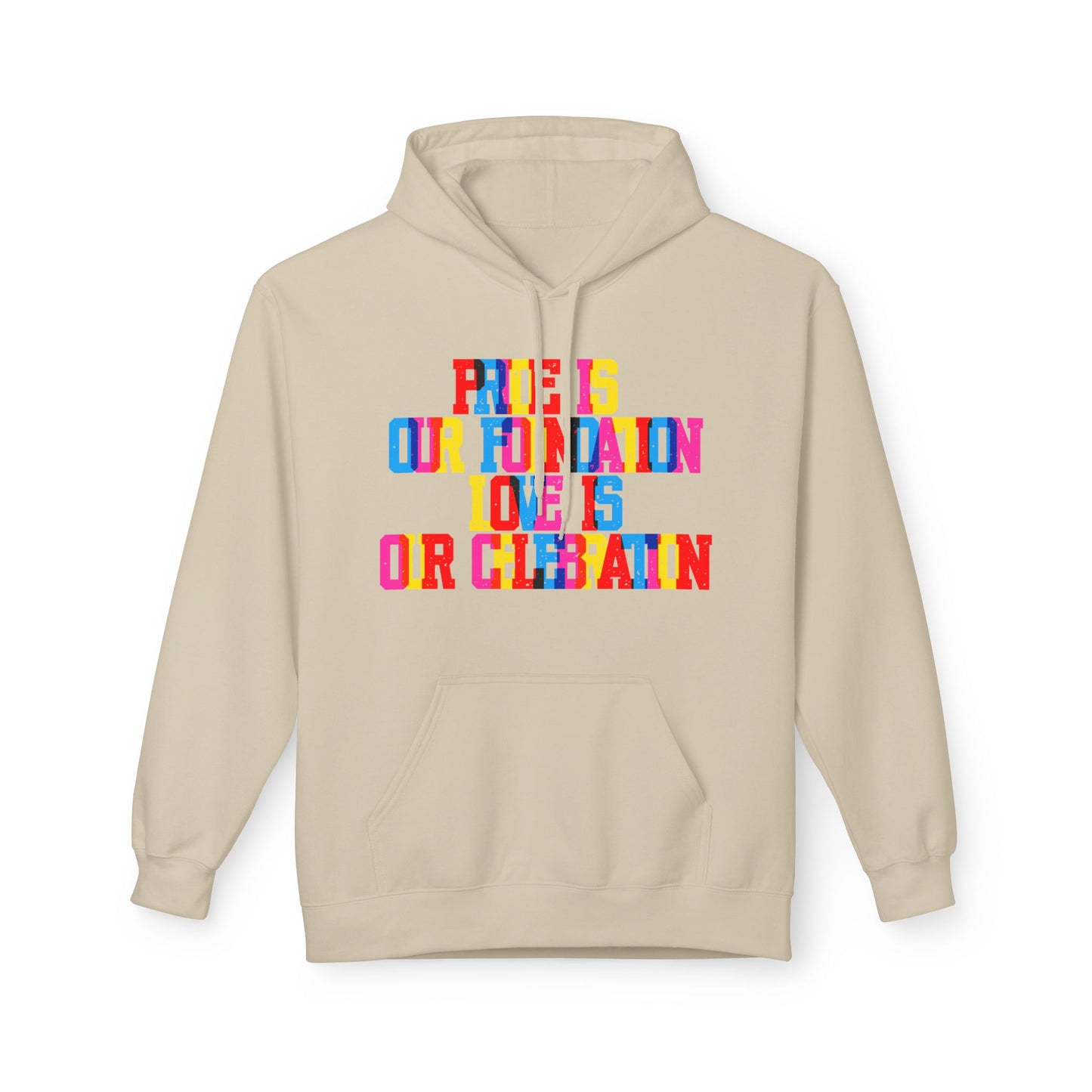 Pride Is Our Foundation Love Is Our Celebration Unisex Valentines Hoodie