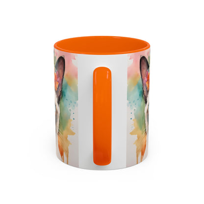 Floral Siamese Cat 02 Accent Coffee Mug - 11oz Perfect for Cat Lovers & Gifts