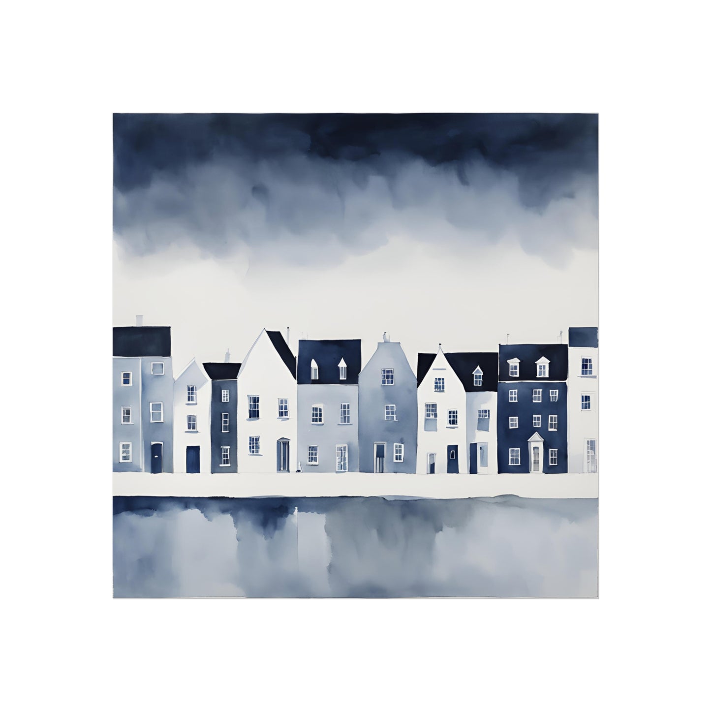 Blue Collection 34 Matte Print