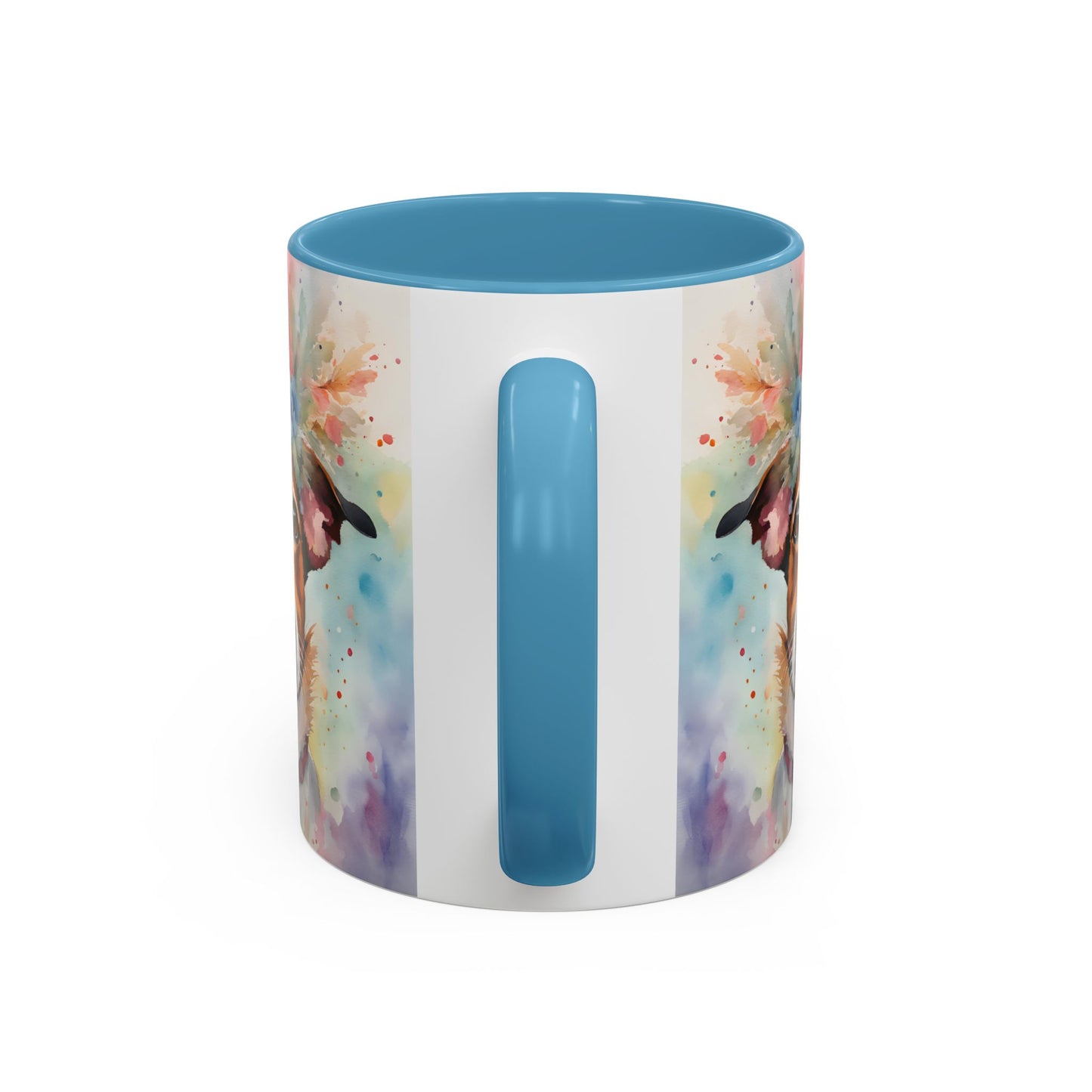 Jack Russell 04 Accent Coffee Mug - Dog Lover Gift