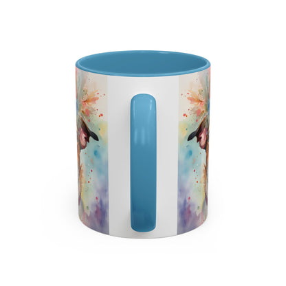 Jack Russell 04 Accent Coffee Mug - Dog Lover Gift