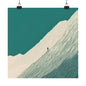 Lone Collection Walker 4 Matte Square Posters