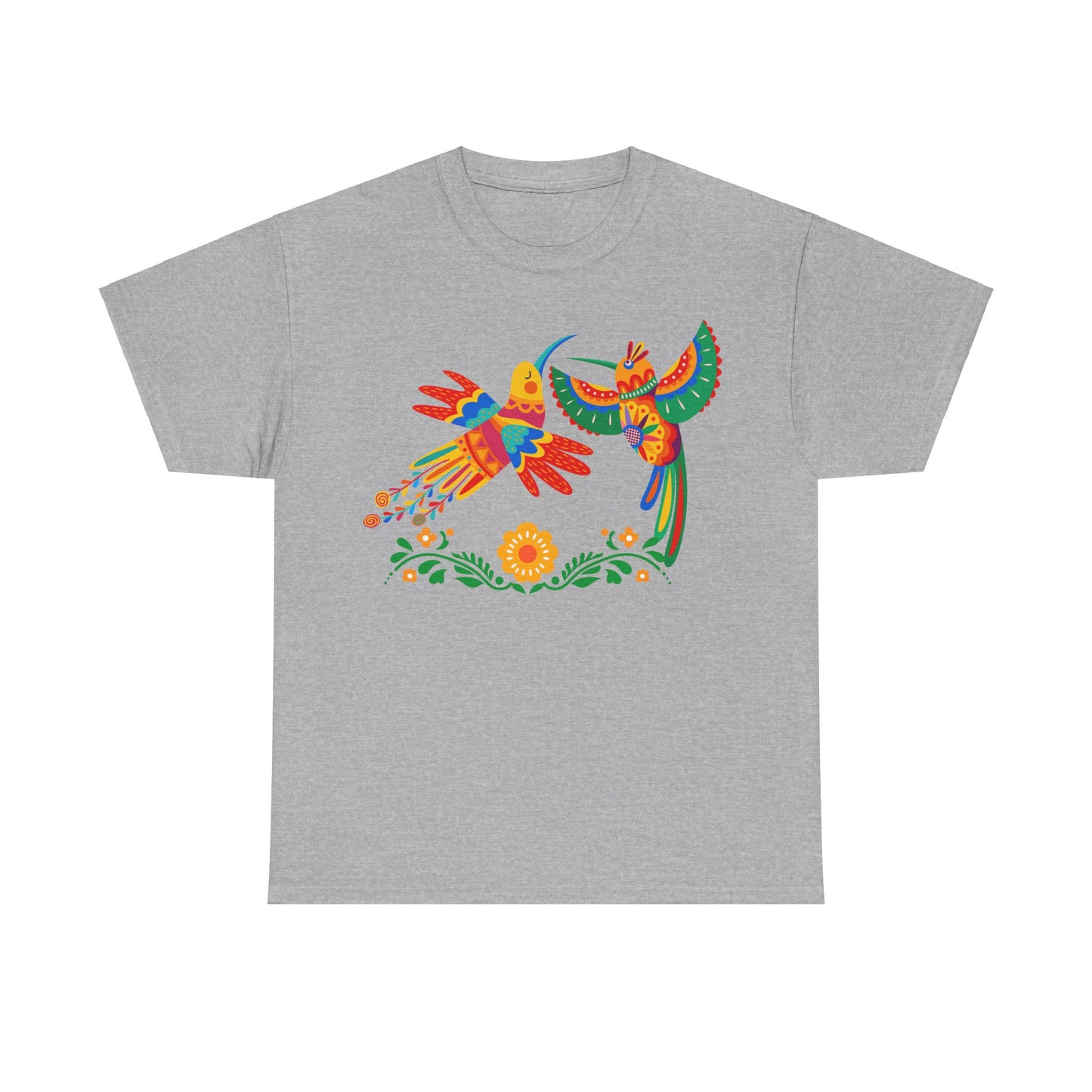 Jazzy birds 02 Unisex Heavy Cotton Tee
