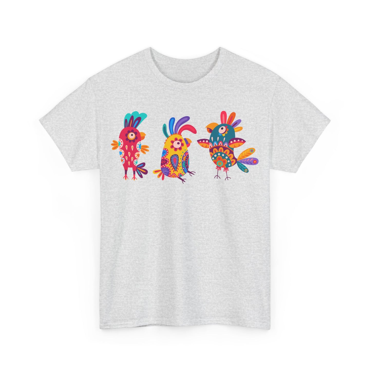 Jazzy birds 10 Unisex Heavy Cotton Tee