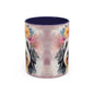 Bearded Collie 01 Accent Coffee Mug - Dog Lover Gift