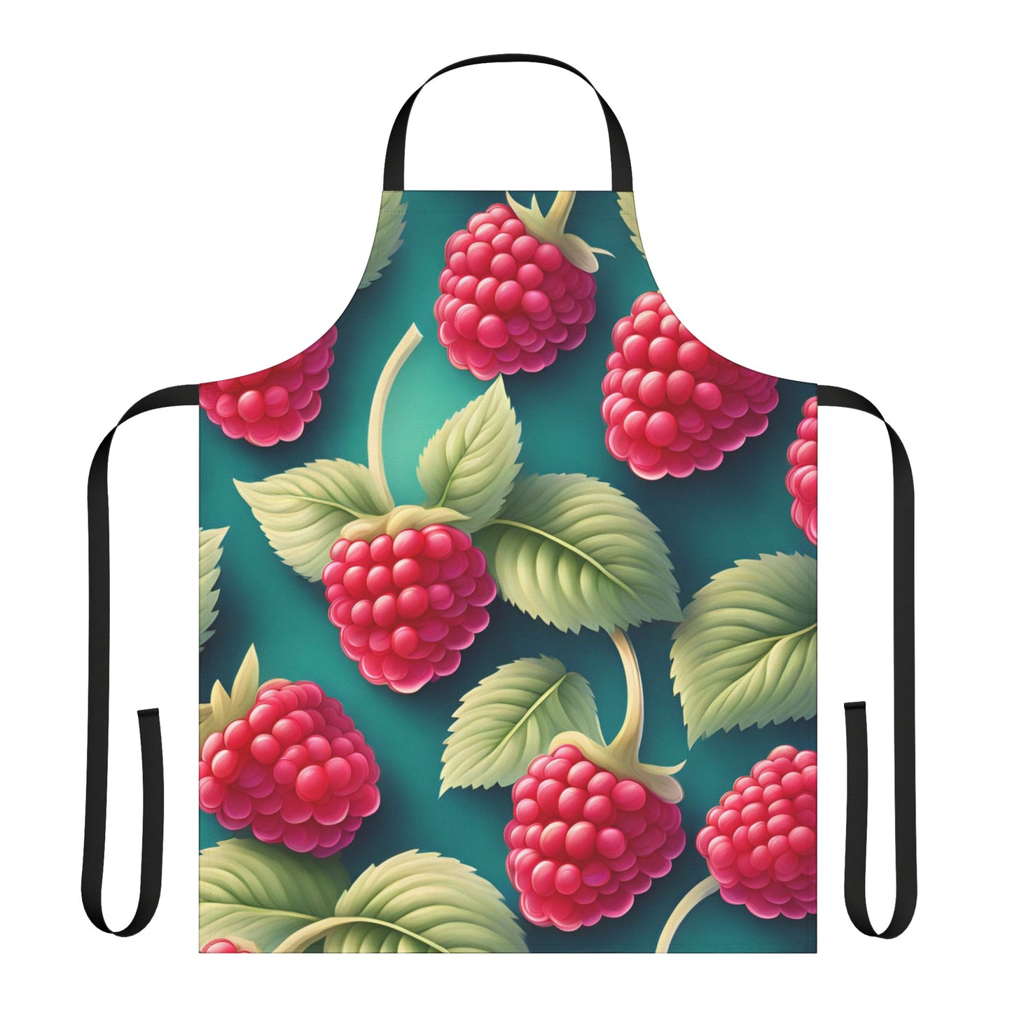 Raspberry 1 Apron, 5 Color Straps (AOP)