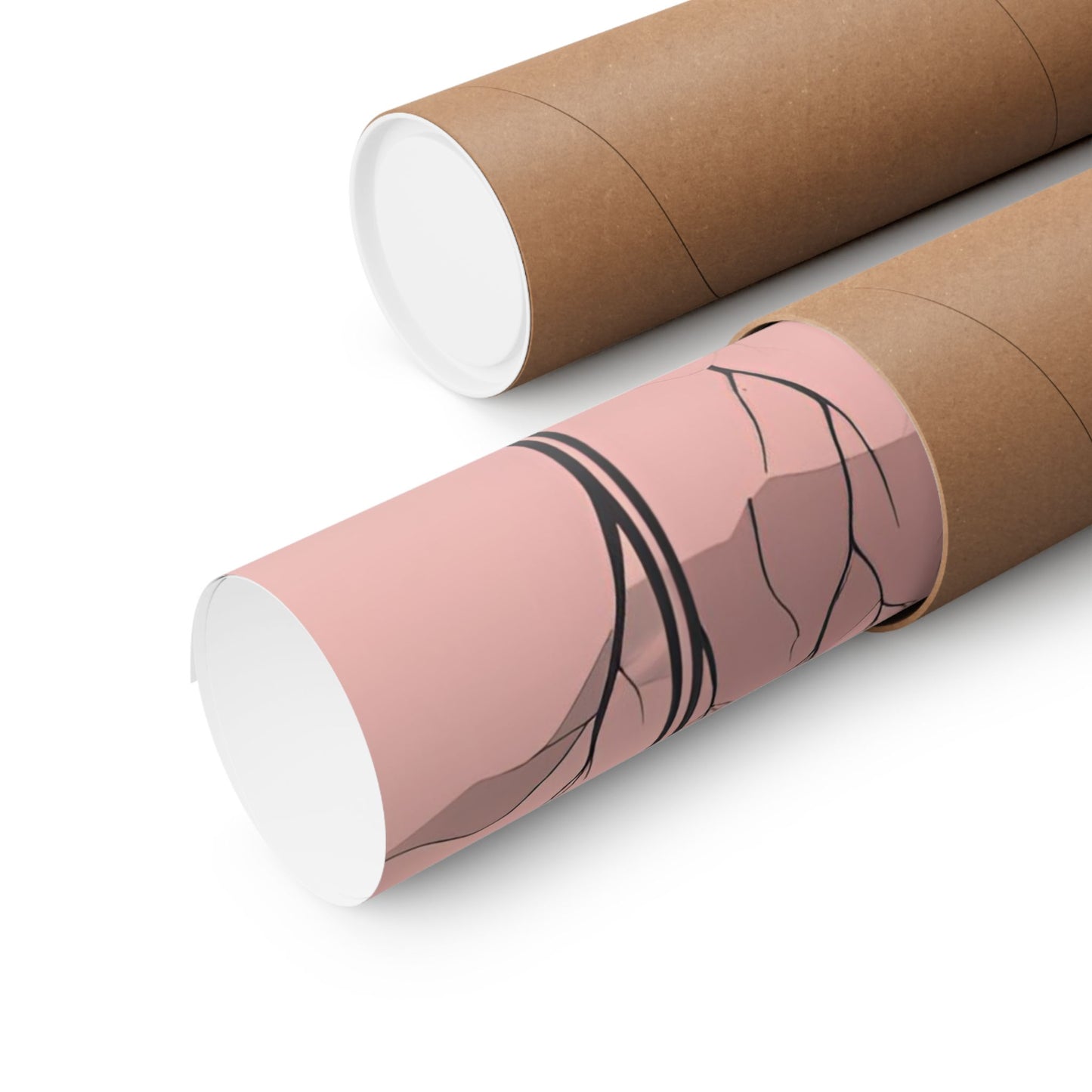 Lonely Forest Pink 20 Matte Square Posters