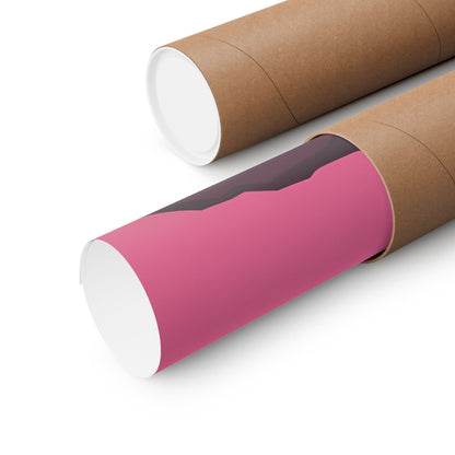 Lone Collection Zebra 8 Matte Square Posters