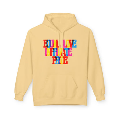 Equal Love Inffiate Pride Unisex Valentines Hoodie