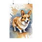 Dogs Corgi 03 Matte Vertical Poster