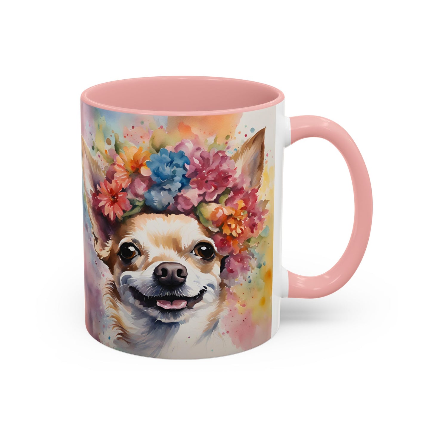 Chihuahua 04 Accent Coffee Mug - Dog Lover Gift
