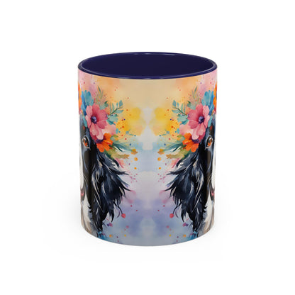 Springer Spaniel 02 Accent Coffee Mug - Dog Lover Gift