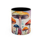 Mushroom 3 Accent Mug 11oz