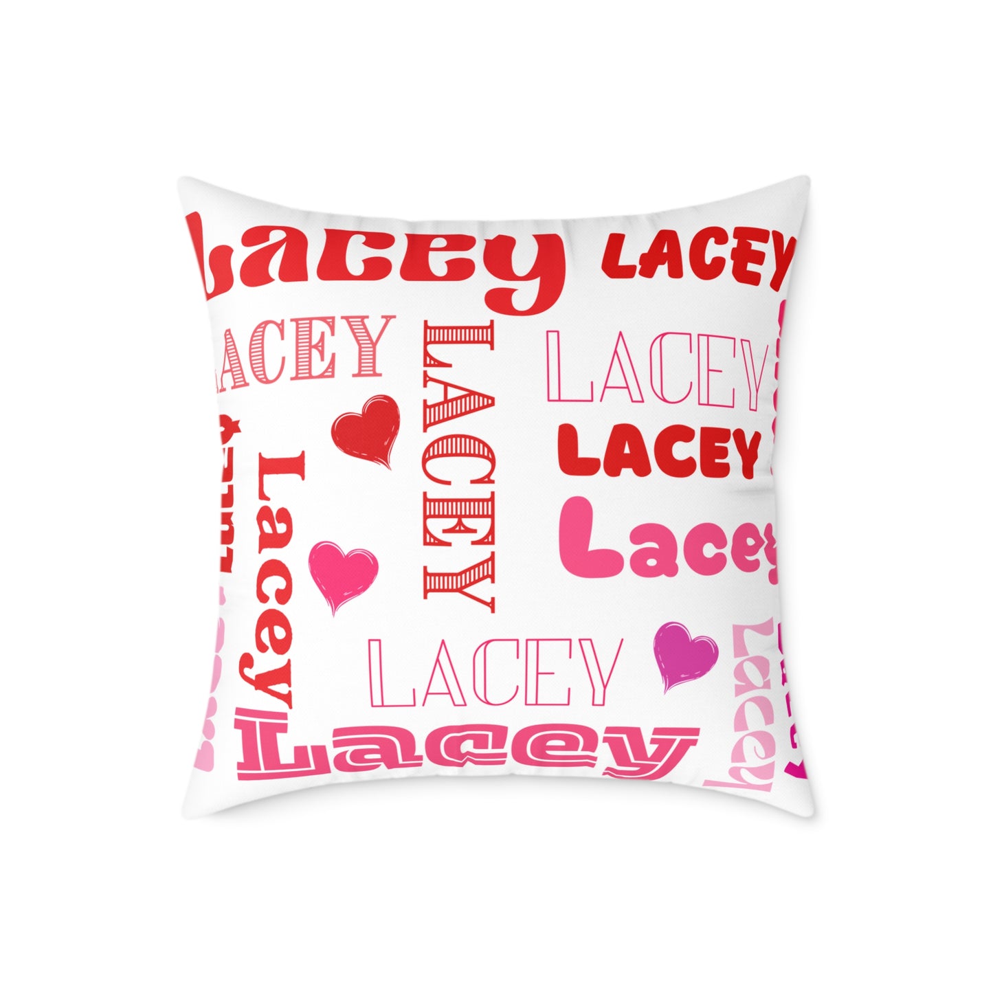 (Personizable) Name Of Your Loved One 01 Poly Pillow