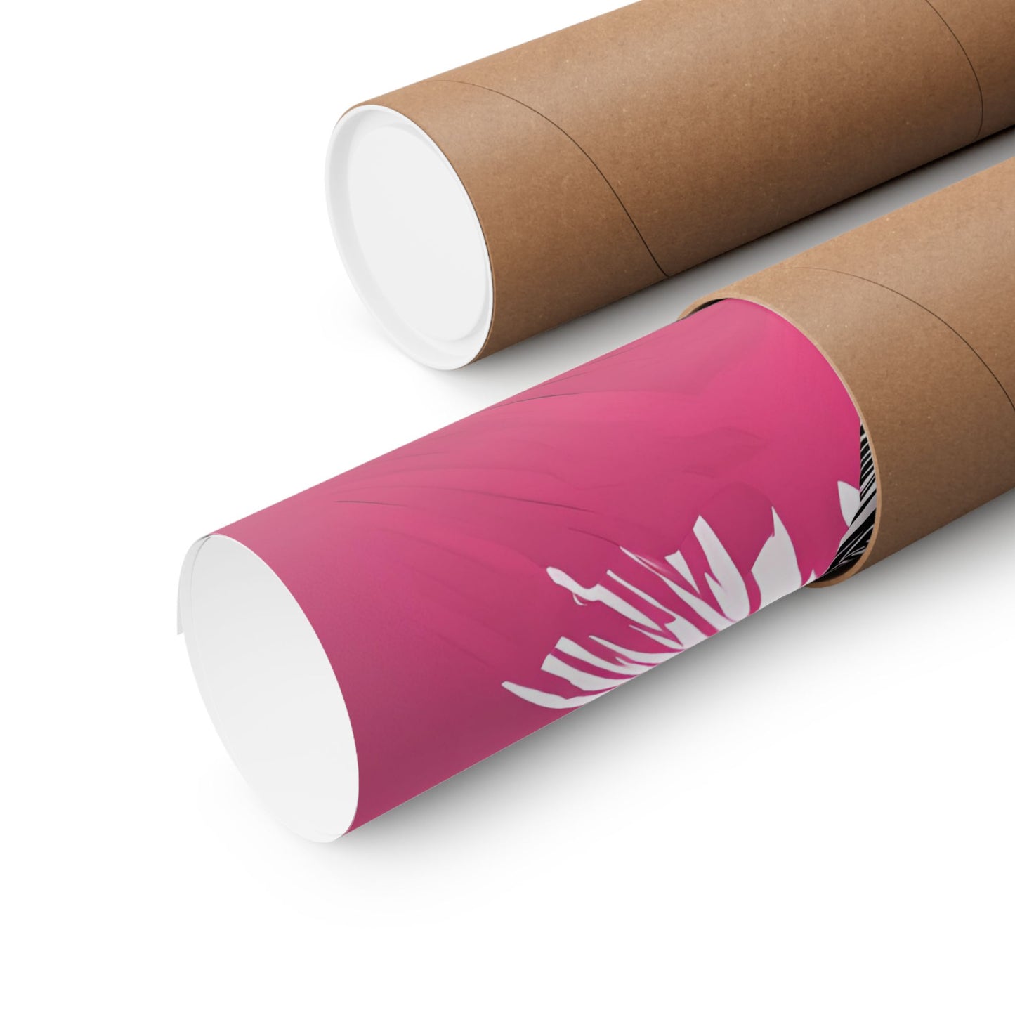 Lone Collection Zebra 19 Matte Square Posters