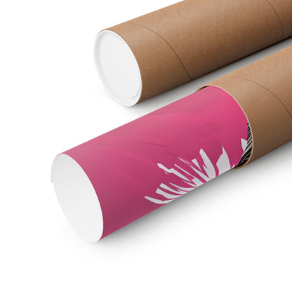 Lone Collection Zebra 19 Matte Square Posters
