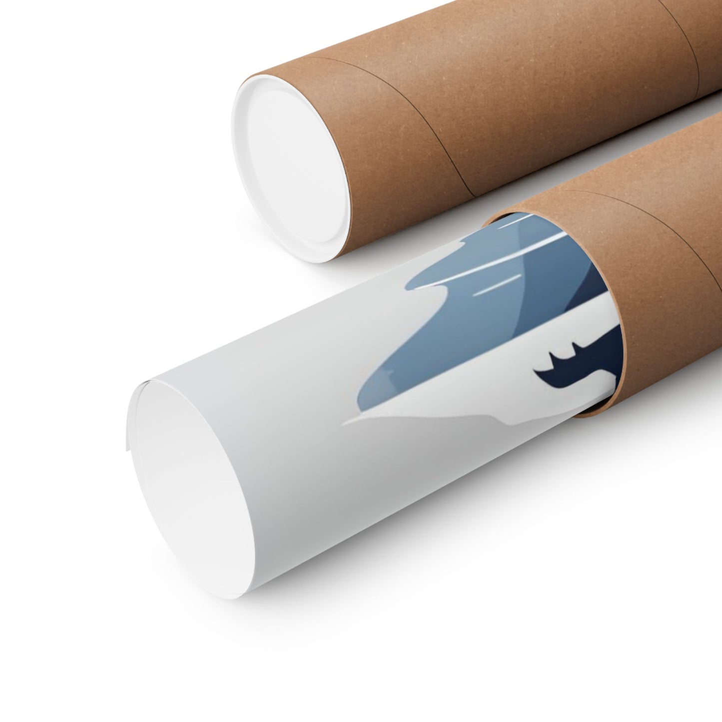 Lone Collection Polar Bear 3 Matte Square Posters