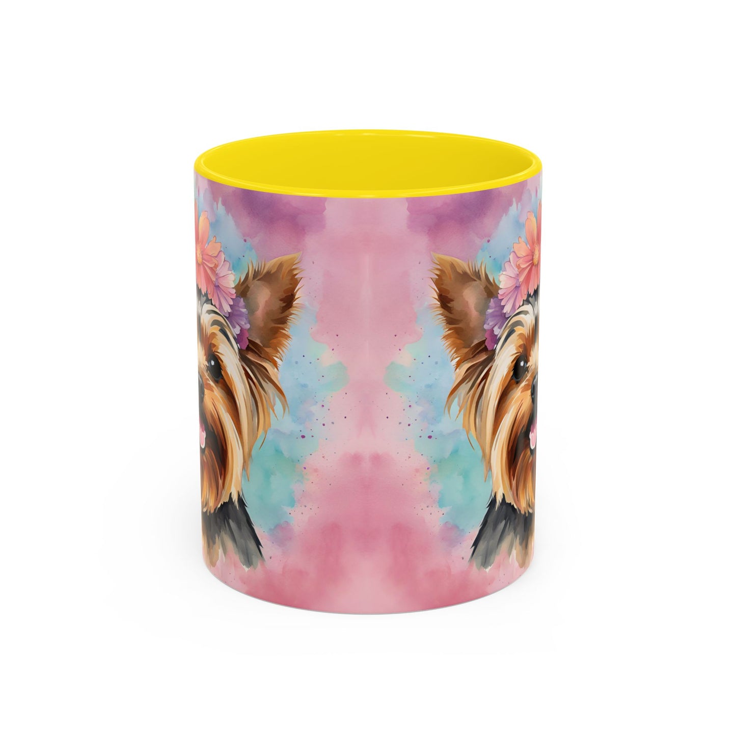 Yorkshire Terrier 02 Accent Coffee Mug - Dog Lover Gift