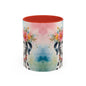 Dalmatian 02 Accent Coffee Mug - Dog Lover Gift
