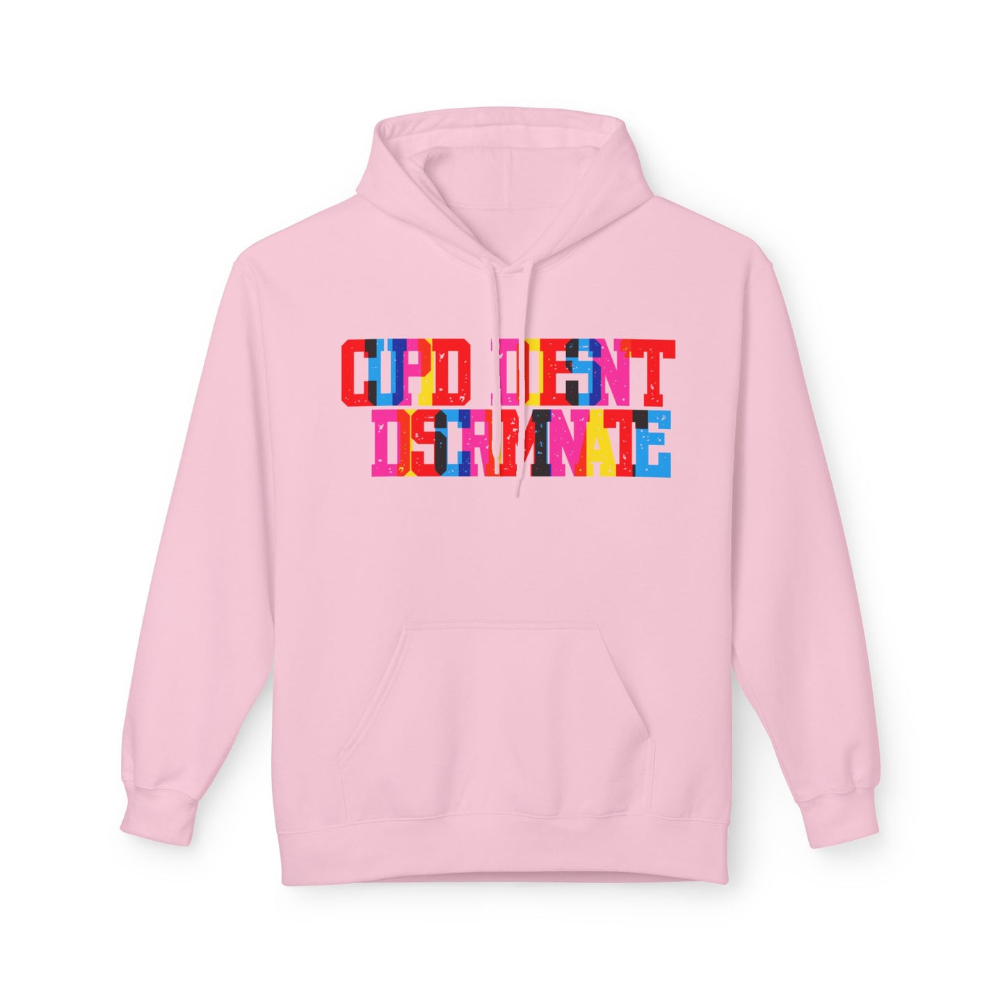 Cupid Doesn’t Discriminate Unisex Valentines Hoodie