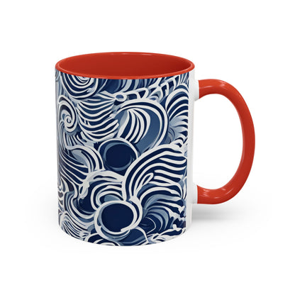 Seashell 4 Accent Coffee Mug (11oz)