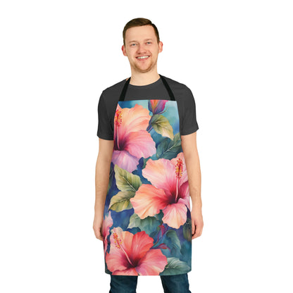 Hibiscus 02 Apron 5-Color Straps