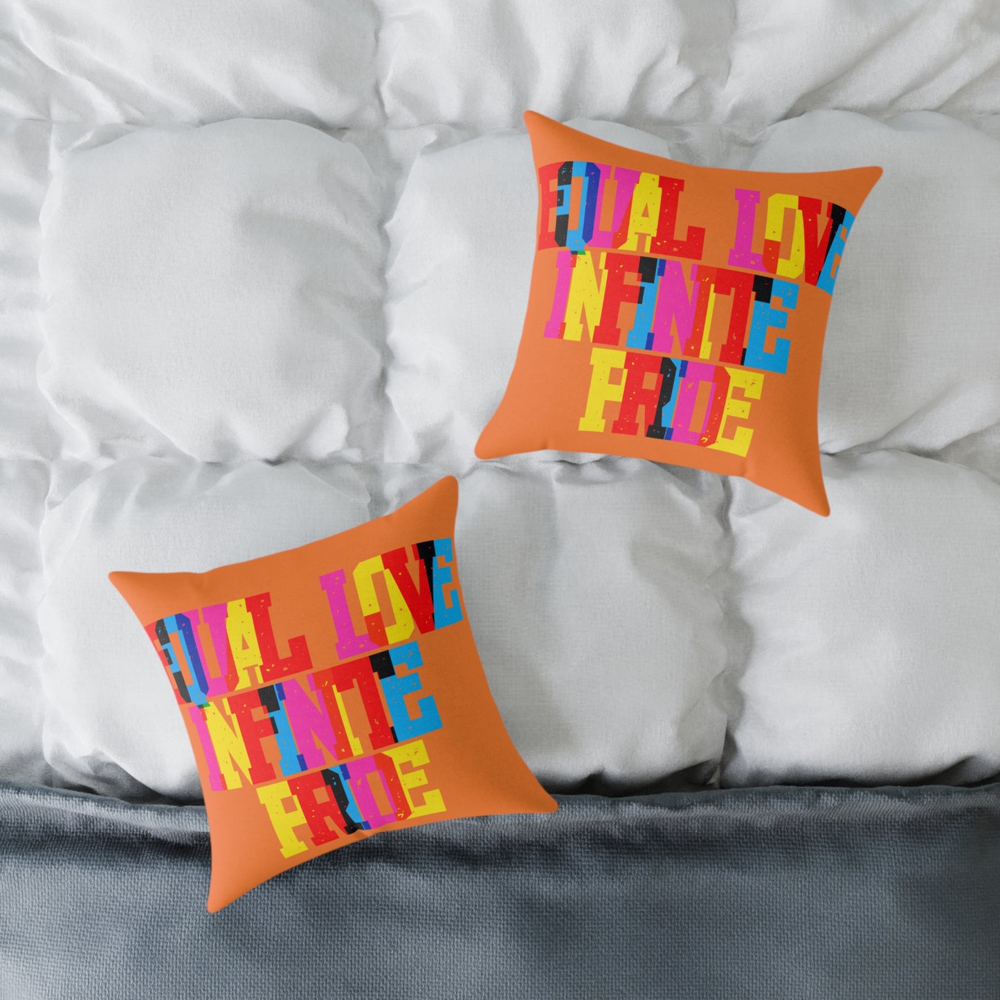 Equal Love Infinite Pride Poly Pillow