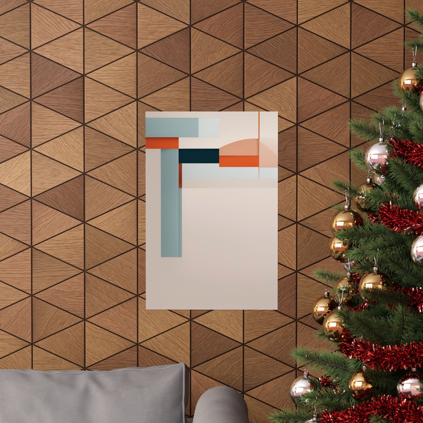 Retro abstract 4 Matte Vertical Posters