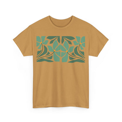 More Abstract Flowers 43 Unisex Heavy Cotton Tee