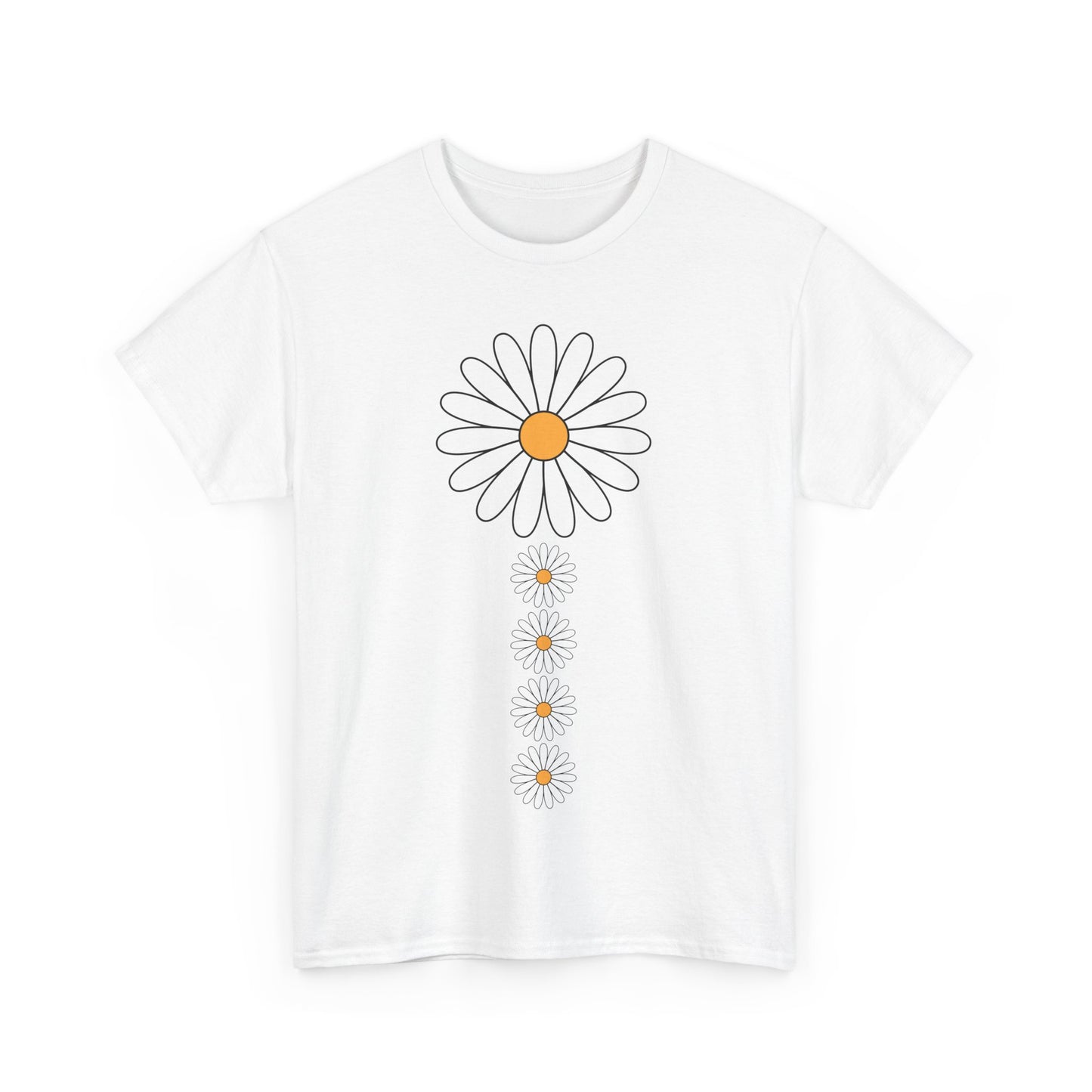 More abstract flowers 44 Unisex Heavy Cotton Tee