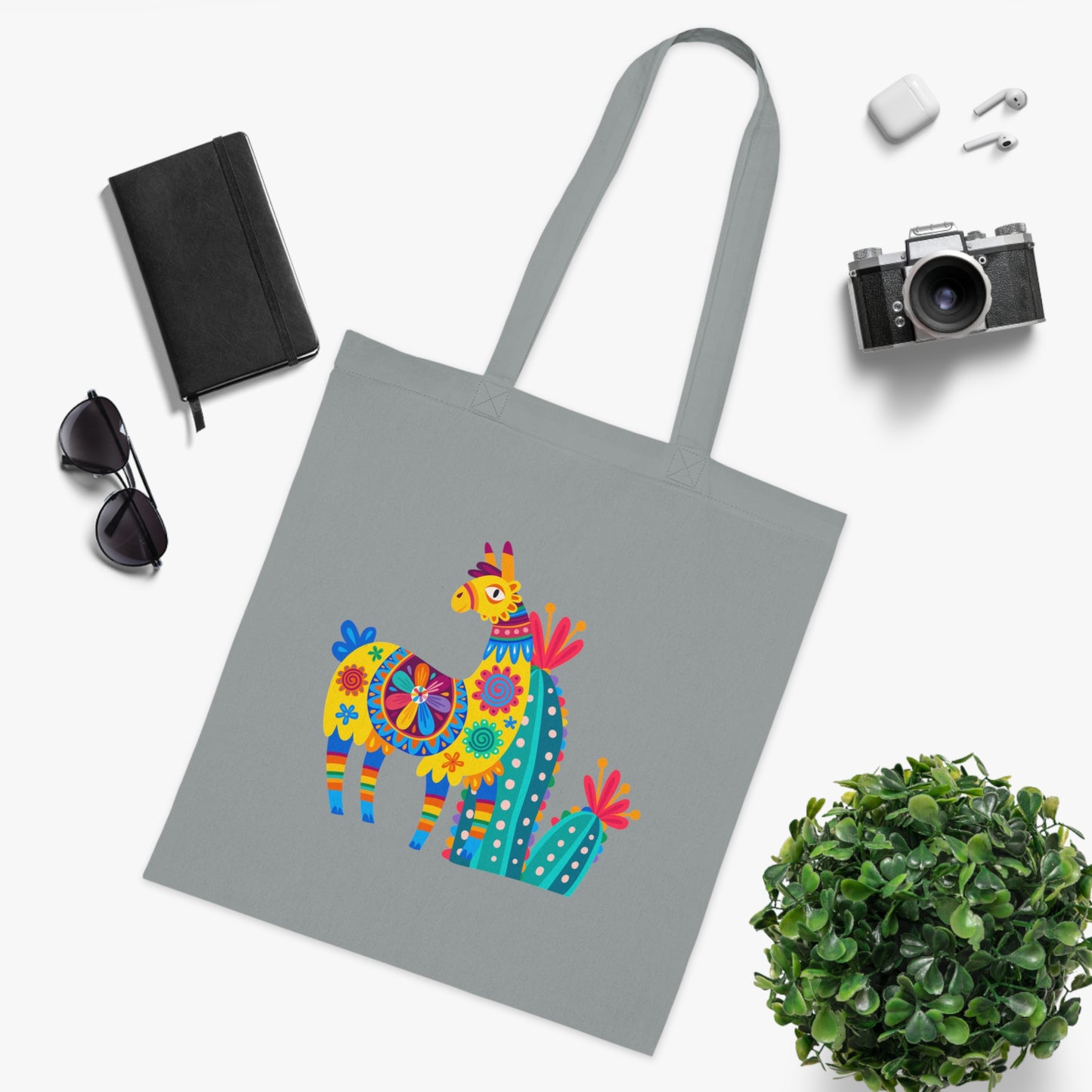 Llama 05 Cotton Tote