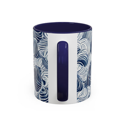 Seashell 5 Accent Coffee Mug (11oz)