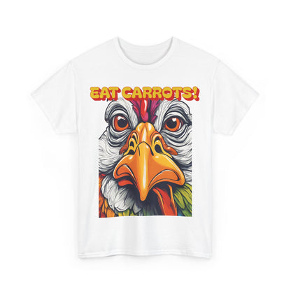 Eat Carrots Unisex Heavy Cotton Tee