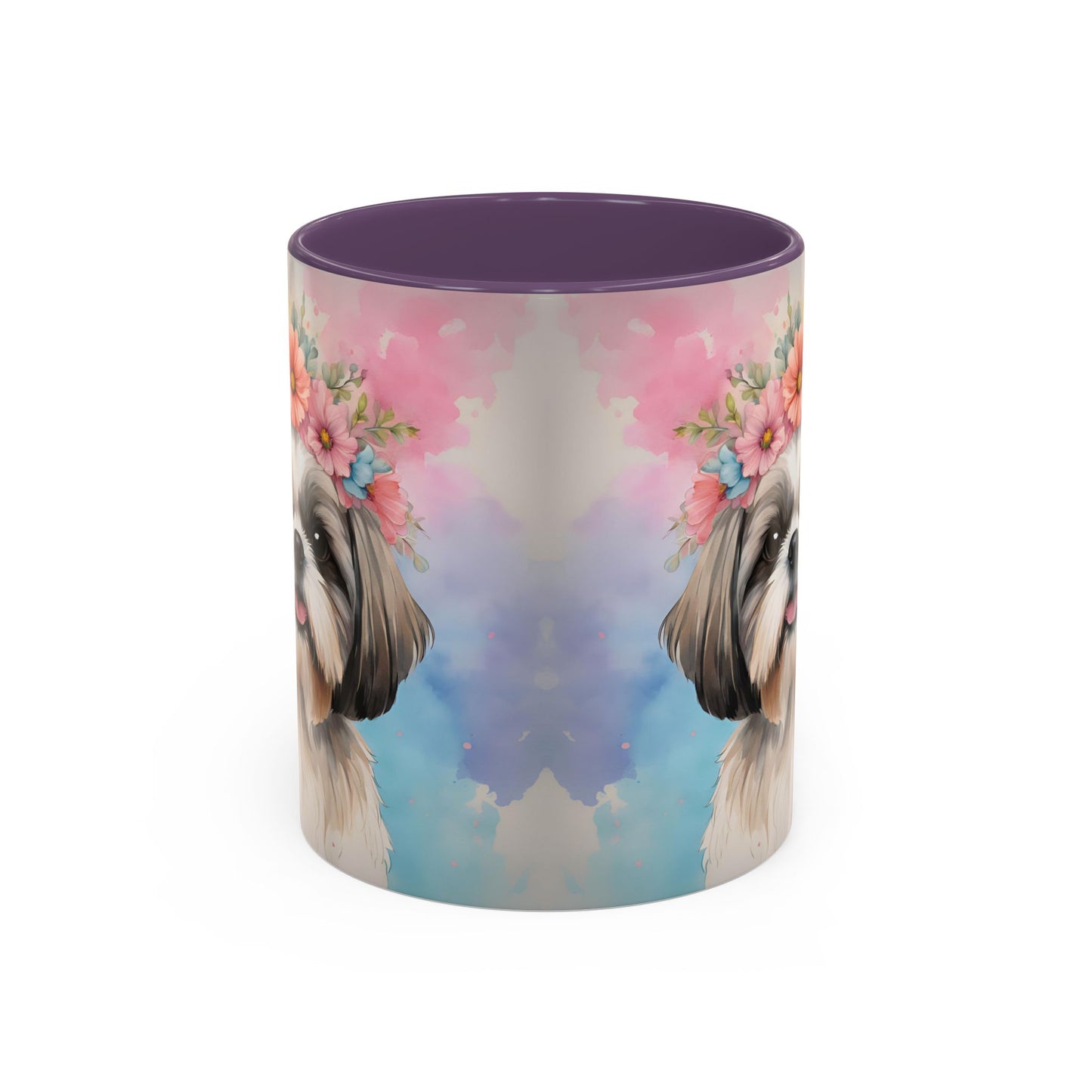 Shih Tzu 03 Accent Coffee Mug - Dog Lover Gift