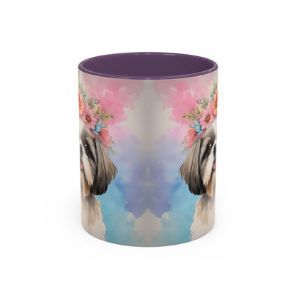 Shih Tzu 03 Accent Coffee Mug - Dog Lover Gift