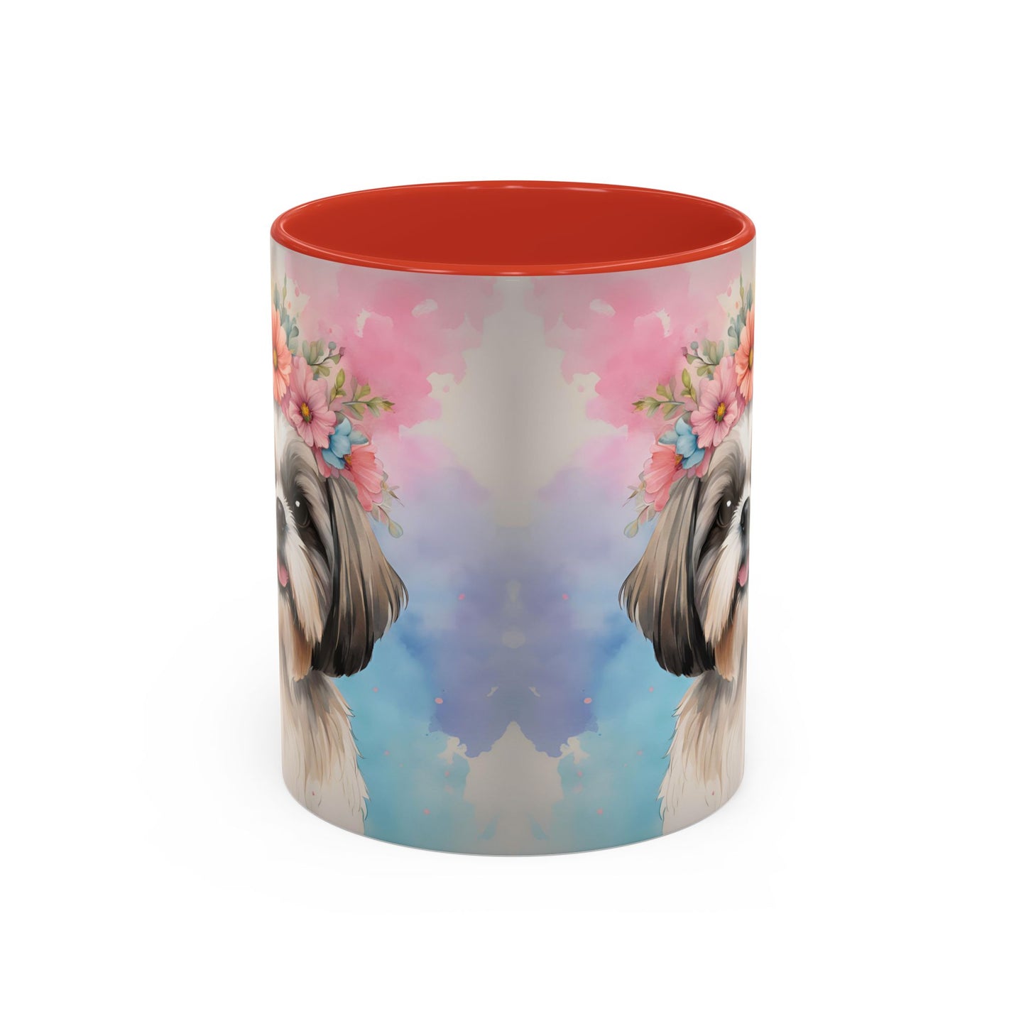 Shih Tzu 03 Accent Coffee Mug - Dog Lover Gift