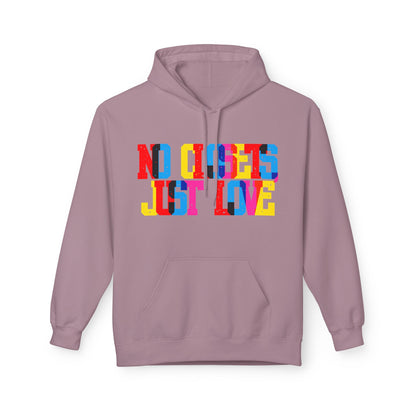 No Closets Just Love Unisex Valentines Hoodie