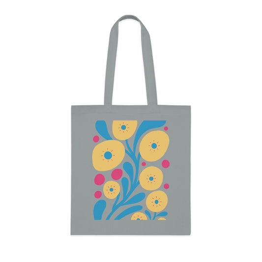 Abstract flowers 05 Cotton Tote