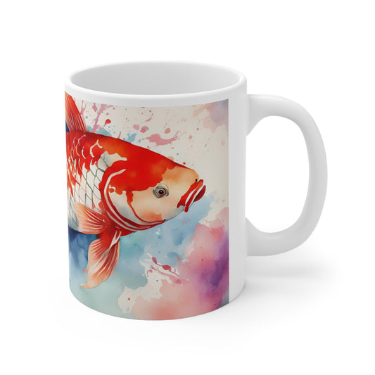 Koi Carp 03 Mug - Nature's Beauty Collection