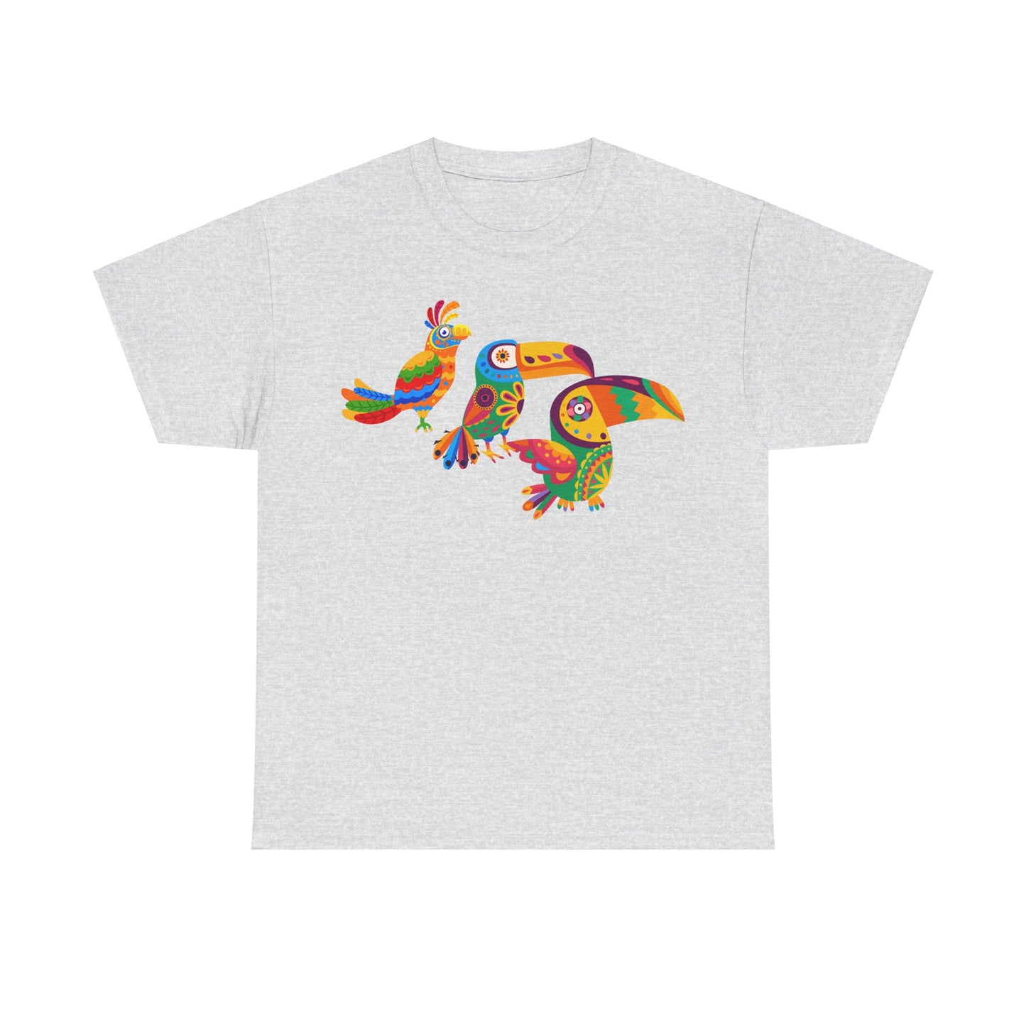 Jazzy birds 09 Unisex Heavy Cotton Tee