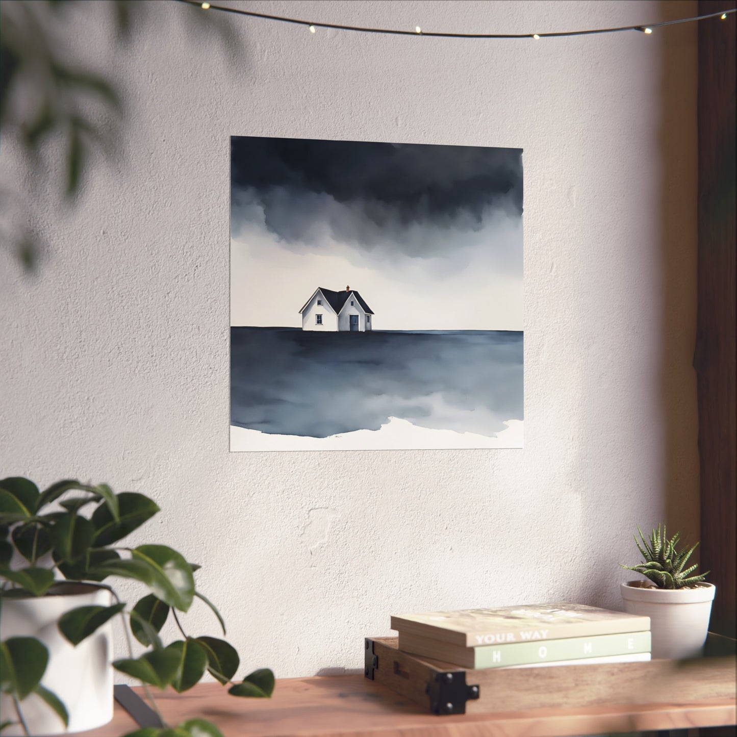 Blue Collection 9 Matte Print