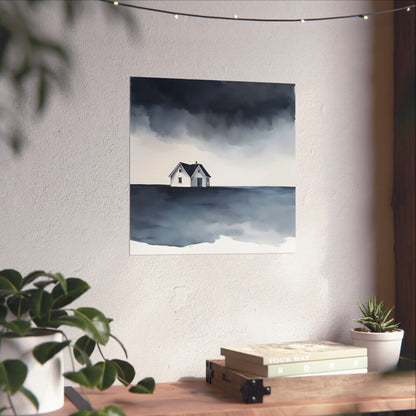Blue Collection 9 Matte Print