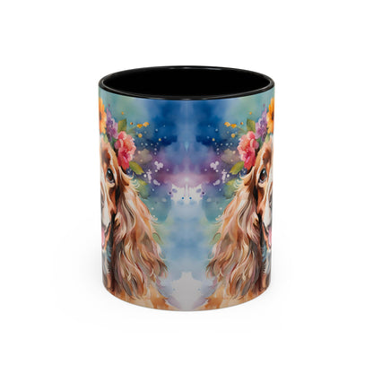 Cocker Spaniel 01 Accent Coffee Mug - Dog Lover Gift