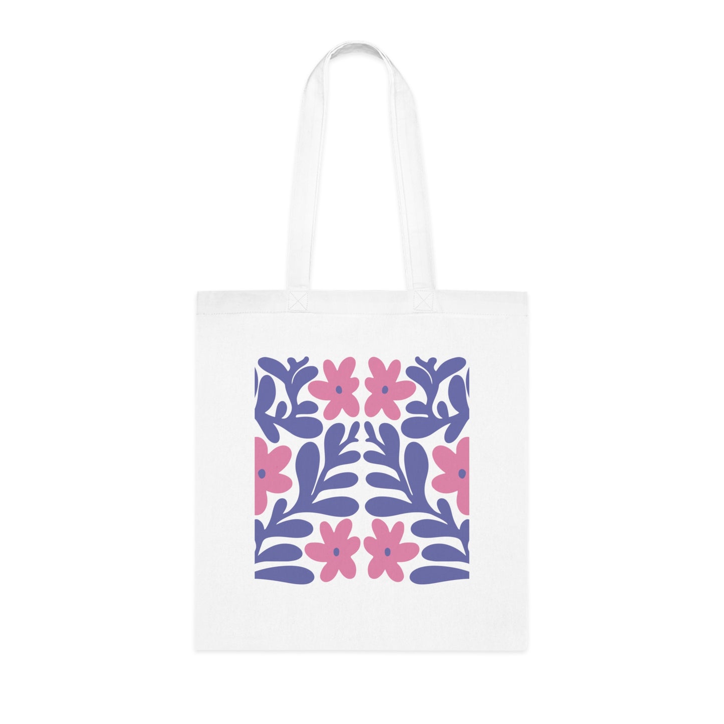 Abstract flowers 17 Cotton Tote