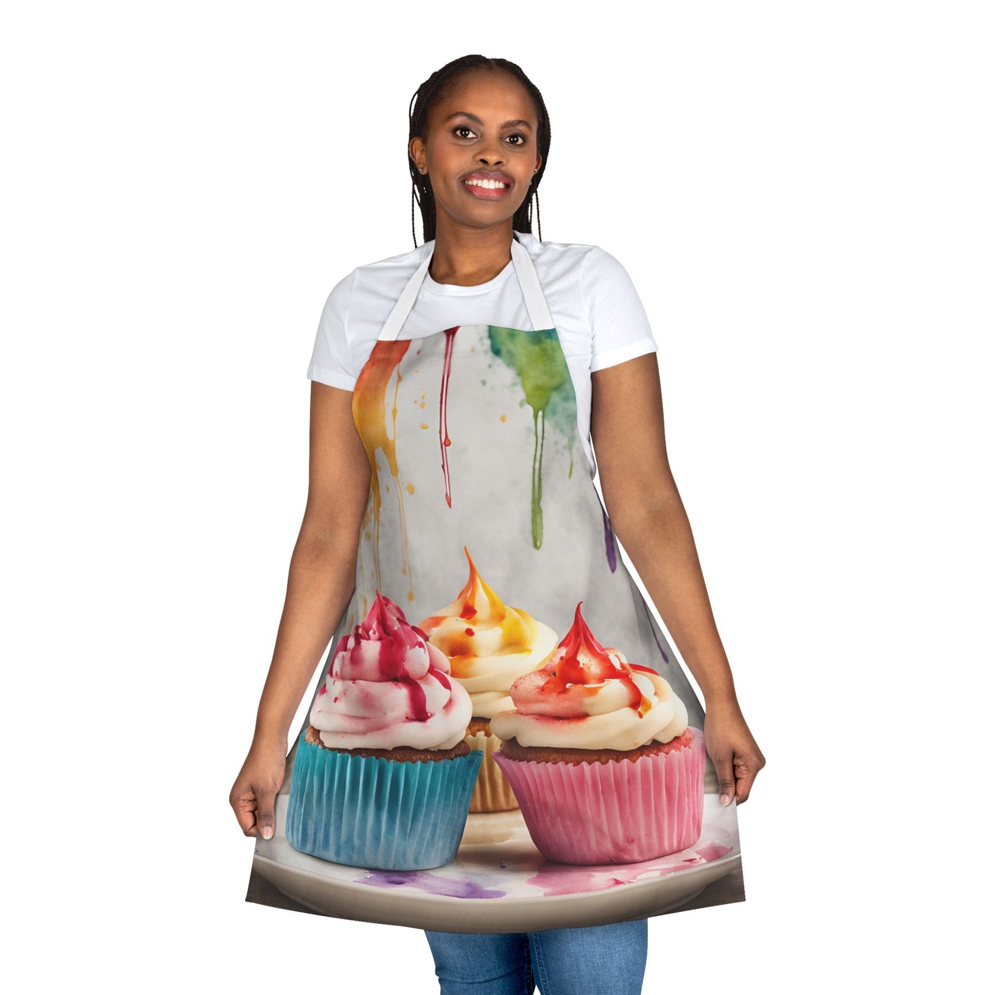 Cupcake 01 Baking Lovers 5-Color Straps Kitchen Wear