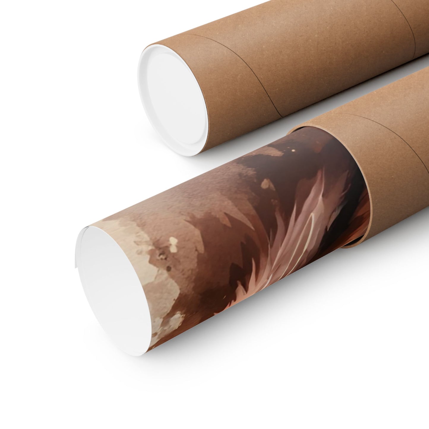 Dogs Chocolate Labrador 01 Matte Vertical Poster