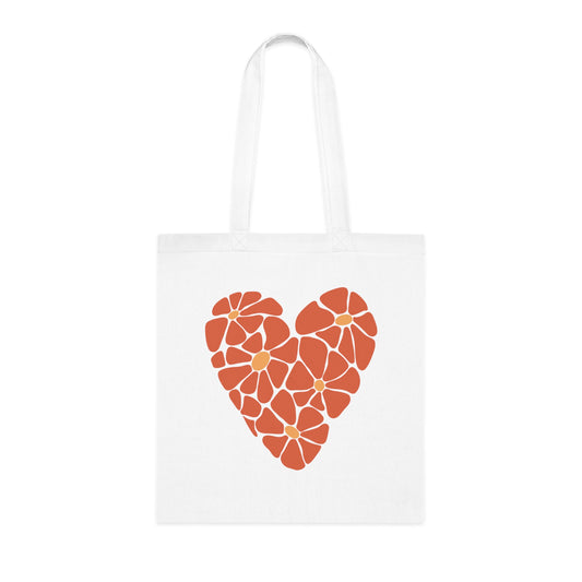 Abstract flowers 19 Cotton Tote