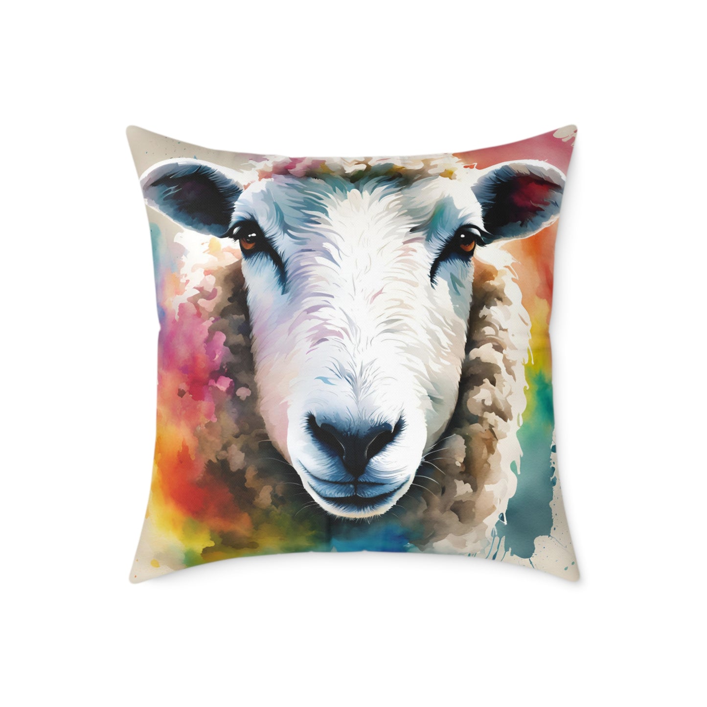 Sheep 02 Poly Pillow - Natures Beauty Design