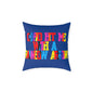 Cupid Hit Me With A Rainbow Arrow Poly Pillow