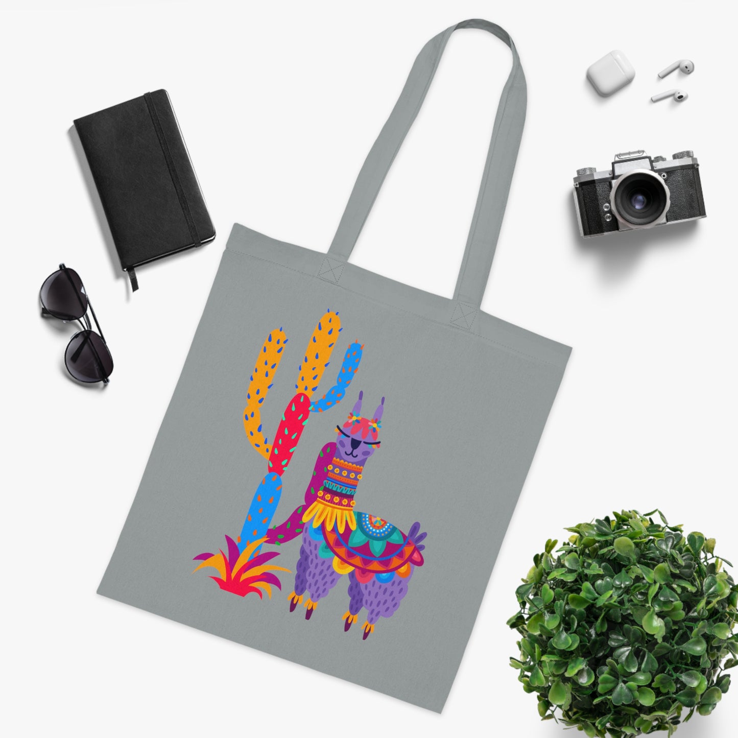 Llama 04 Cotton Tote